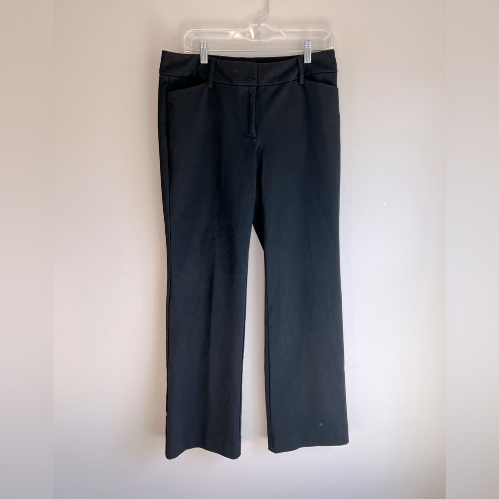 Ann Taylor Size 6 Modern Style Black Women’s Dress Pants Waist 32” Inseam 31”